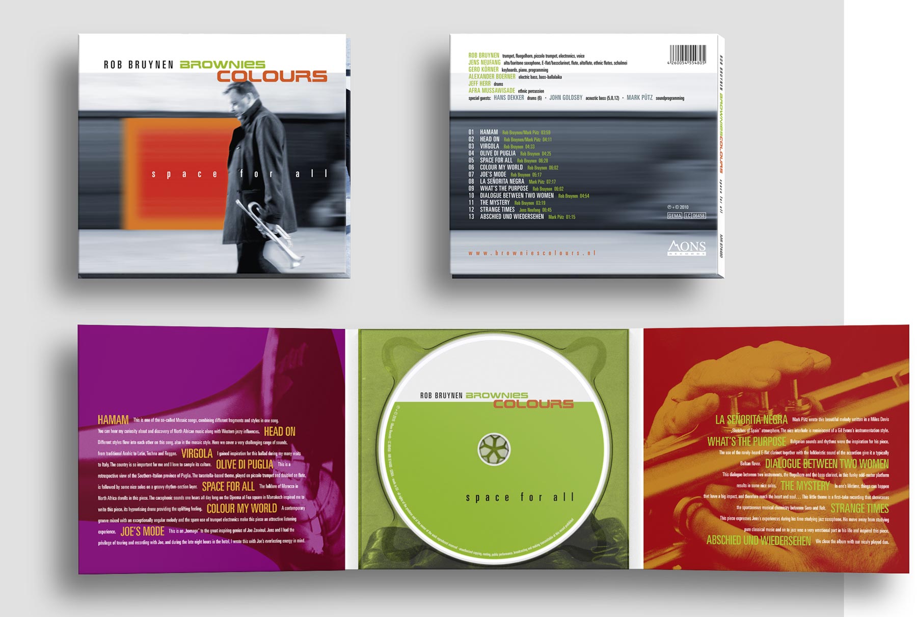Brownies Colours – Space for all – Digipack