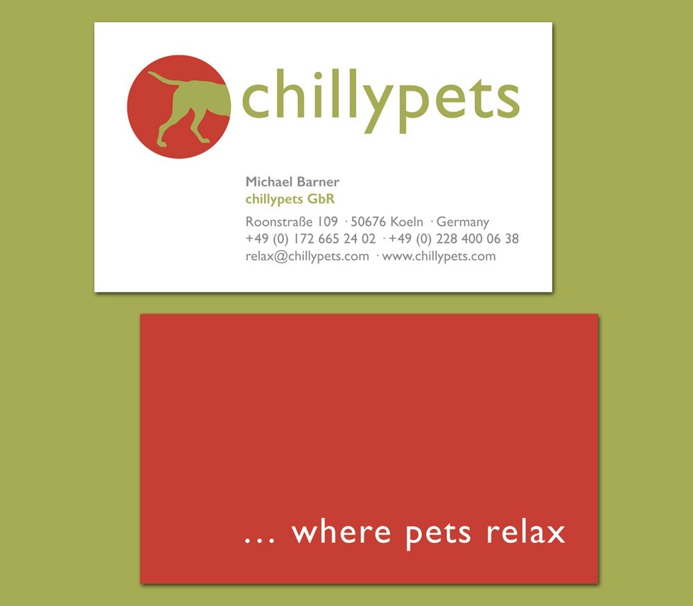 Chillypets – Visitenkarte