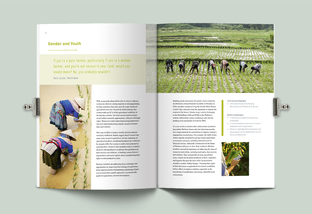 Global Donor Platform for Rural Development – Annual Report 1