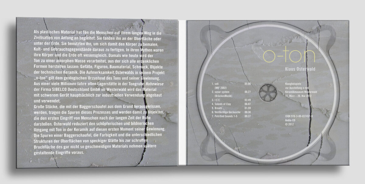 Keramikmuseum Westerwald – o-ton Audio CD