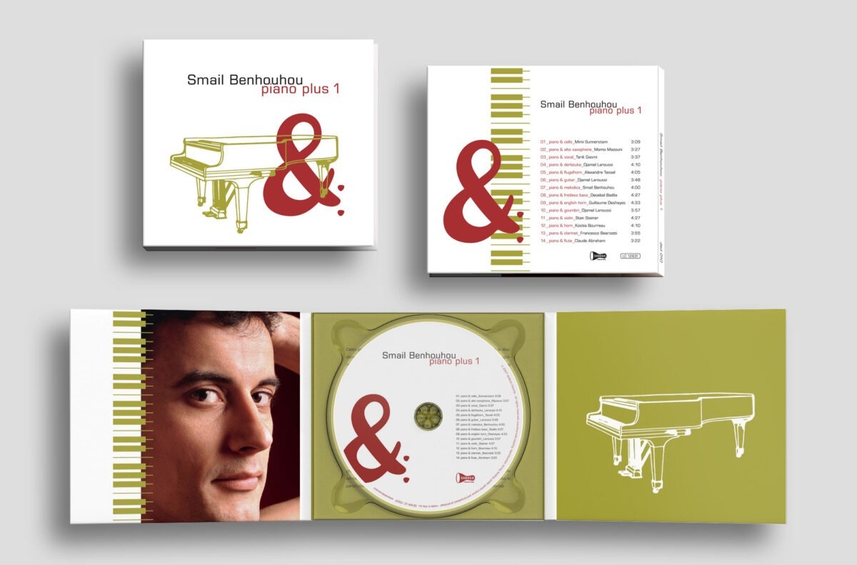Smail Benhouhou – Piano plus 1 – CD Digipack